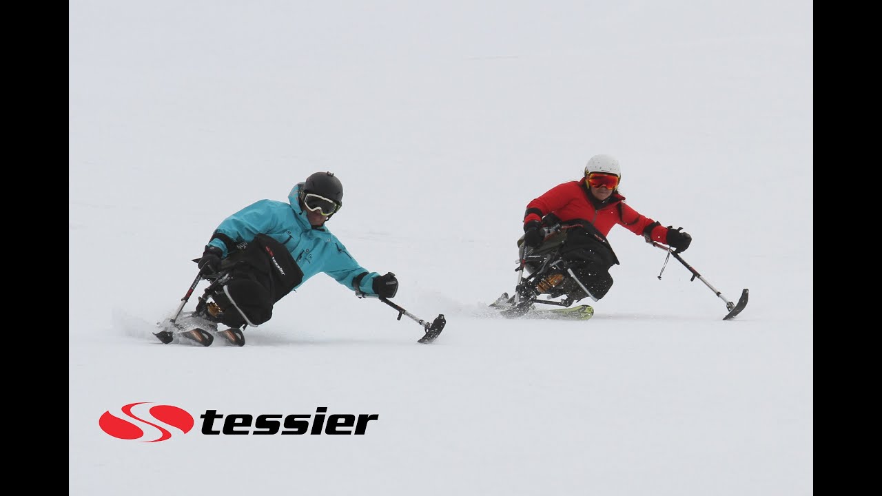TEMPO UNISKI and DUALSKI by TESSIER - Sitski - Adaptive skiing - Handisport