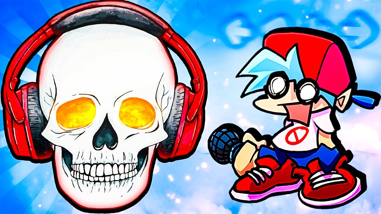 Бойфренд против ЧЕРЕПА! Эмодзи из Телефона во Friday Night Funkin' VS Skull Emoji