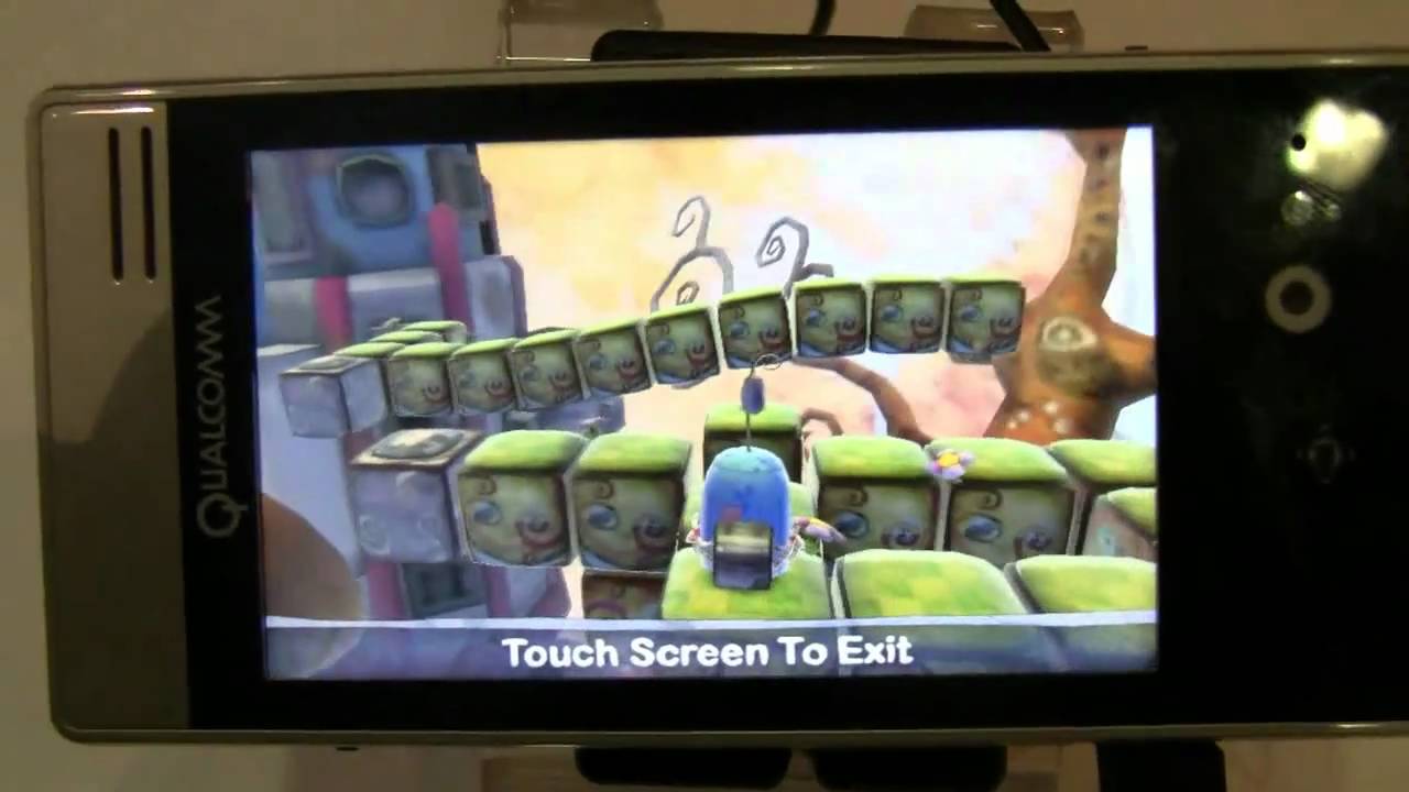 Ilomilo 3D Jump 'n Run on Snapdragon Developers Platform