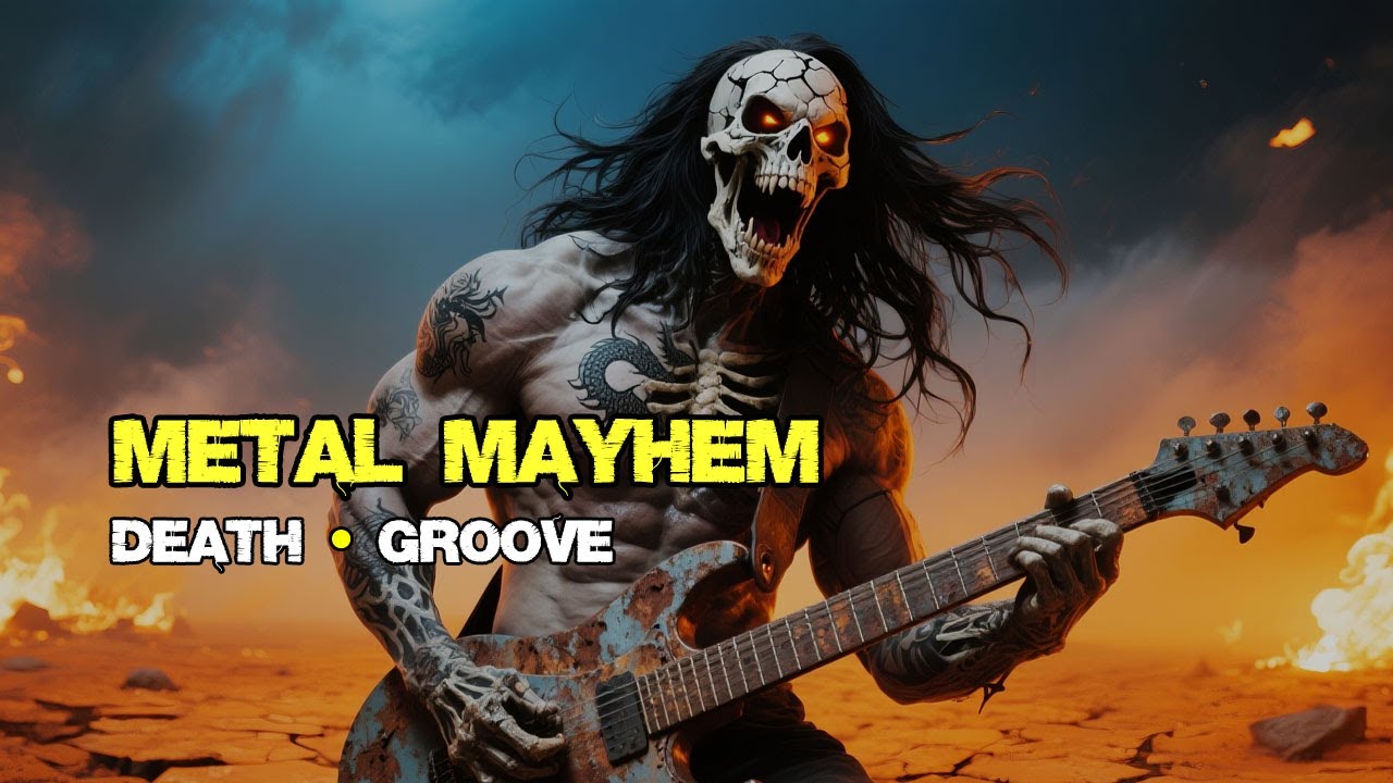 Metal Mayhem Onslaught – Crushing Grooves & Brutal Drum Power | Death Metal Instrumental