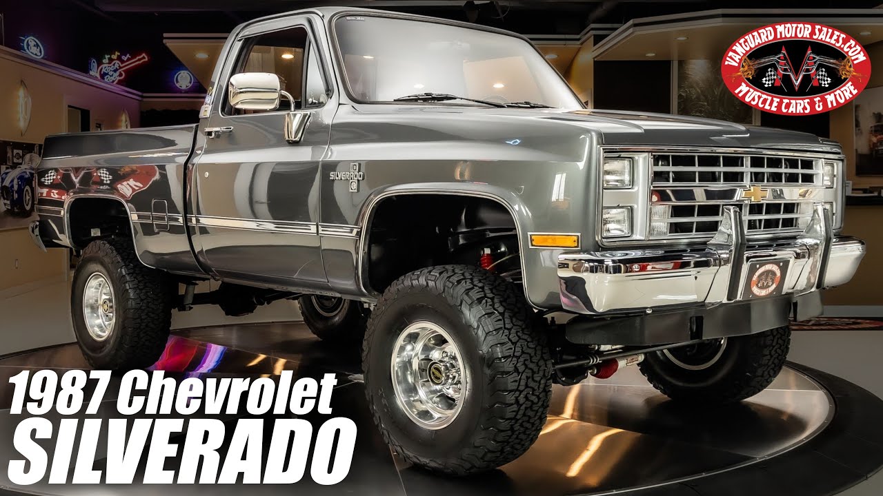 Продается пикап Chevrolet Silverado 4X4 1987 года выпуска, Vanguard Motor Sales #7901