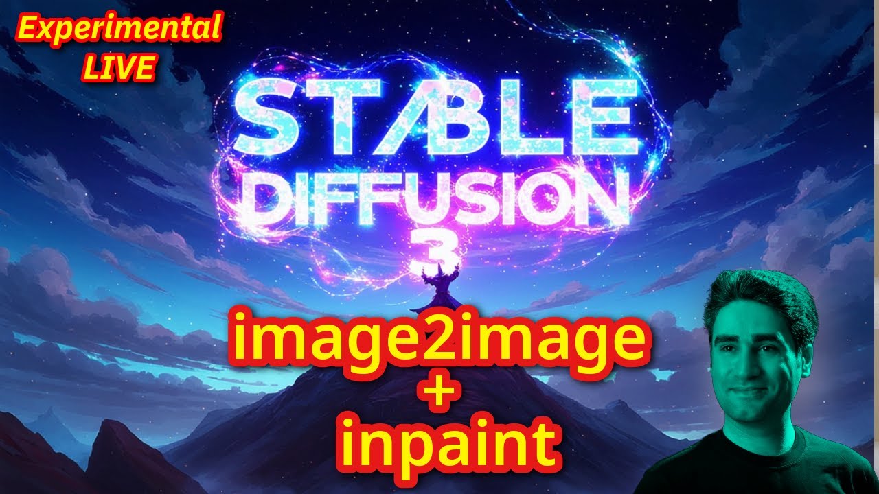 Exploring Stable Diffusion 3: Live Experiment with ComfyUI+inpainting