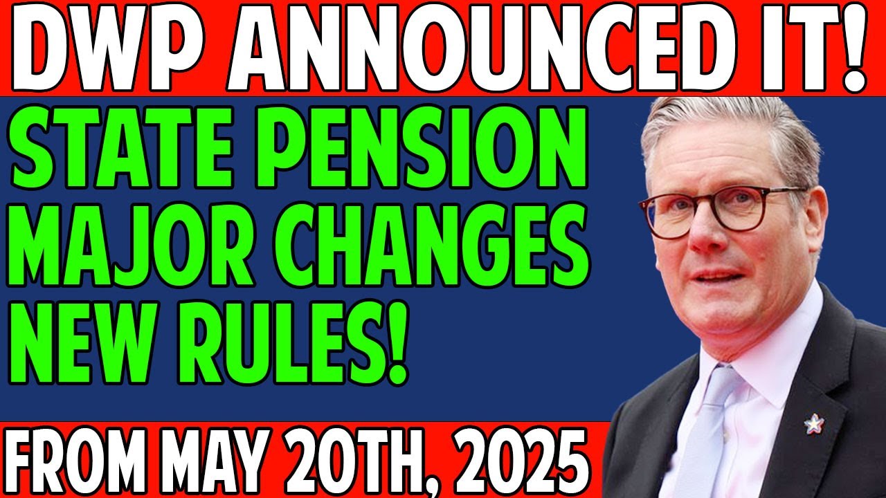 🔴 Breaking News: DWP Announces Major State Pension Rule Changes &ndash; What UK Pensioners Must Know!