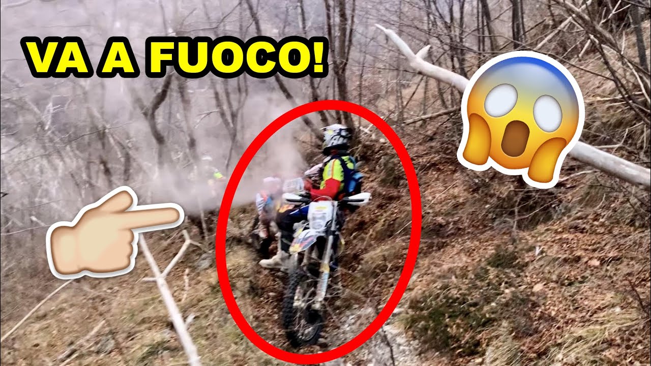 ENDURO SELVAGGIO : EP.4 (a fuoco )😰