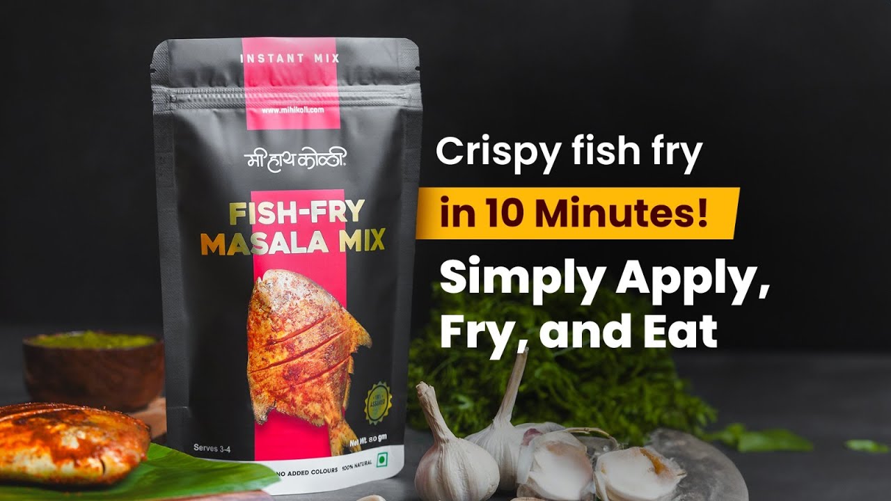 Fish Fry Masala | Pomfret Fry Recipe | Mi Hi Koli