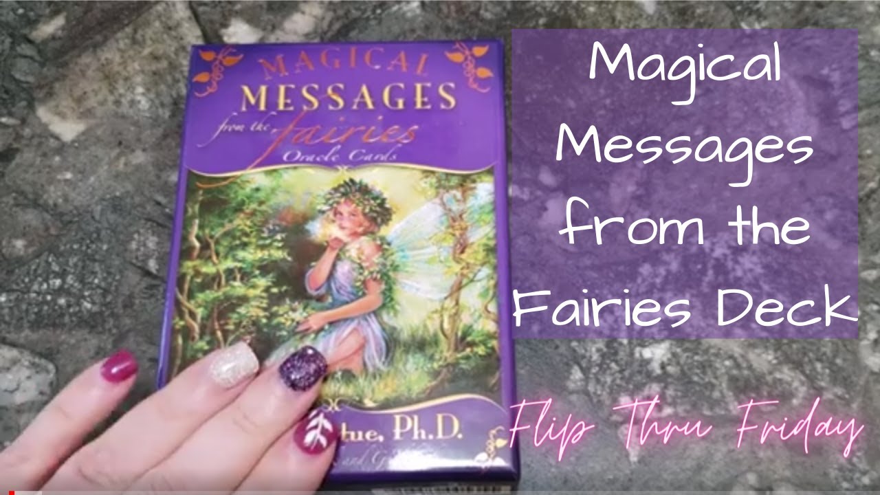 Magical Messages From the Fairies Oracle Deck || Flip Thru Friday