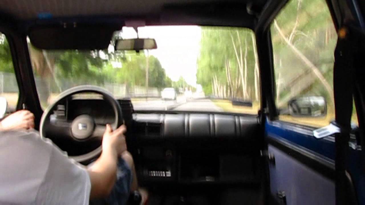Fiat 126p Jazda po wsi
