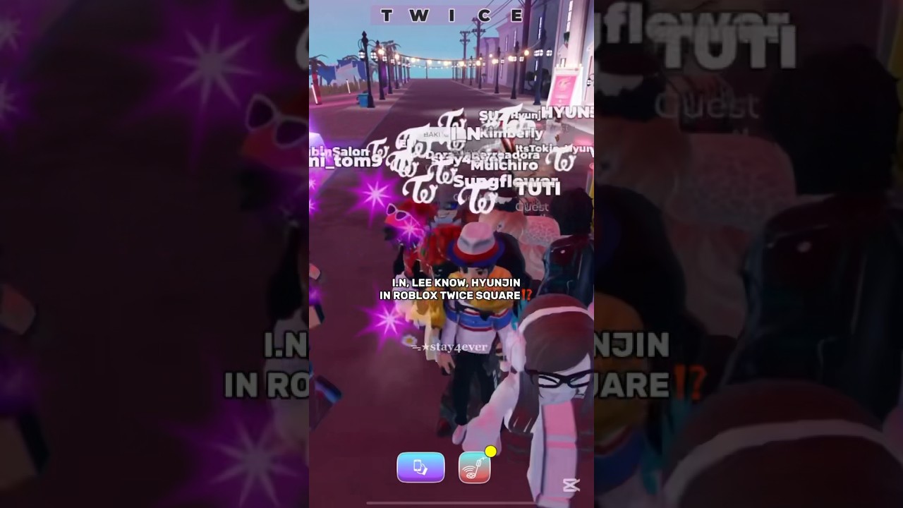 SKZ IN ROBLOX!! #roblox #jyp #straykids #skz #stay #twice #hyunjin #jeongin #leeminho #trend #fyp