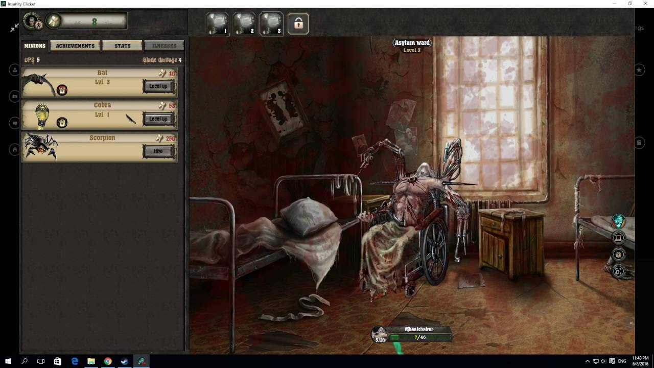 How To Get auto damage In Insanity Clicker