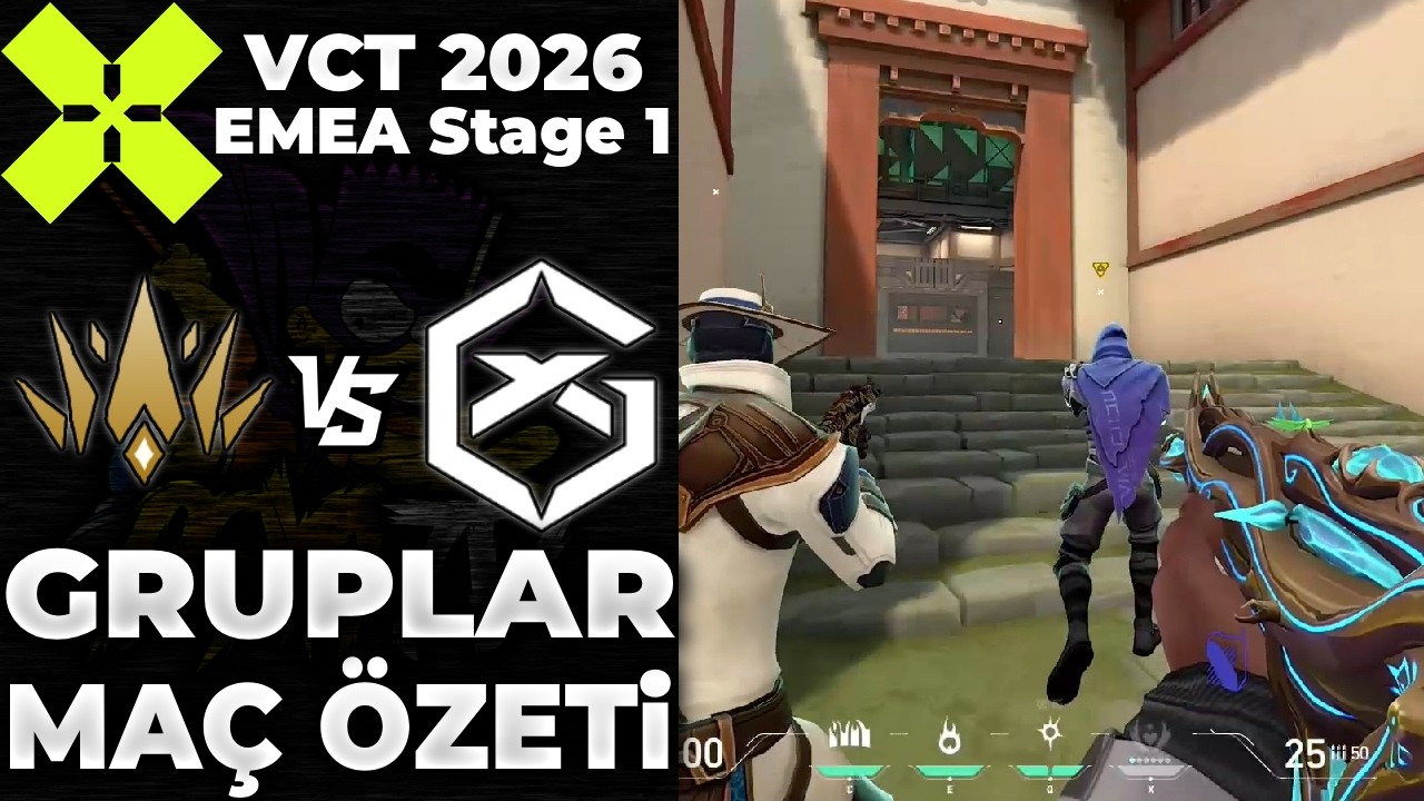 BBL vs GIANTX MA&Ccedil; &Ouml;ZETİ | VCT 2026 EMEA Stage 1