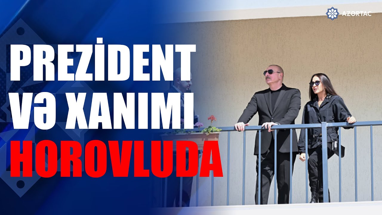 Prezident İlham Əliyev Cəbrayıl rayonunun Horovlu kəndində fərdi evlərin tikintisi ilə tanış olub