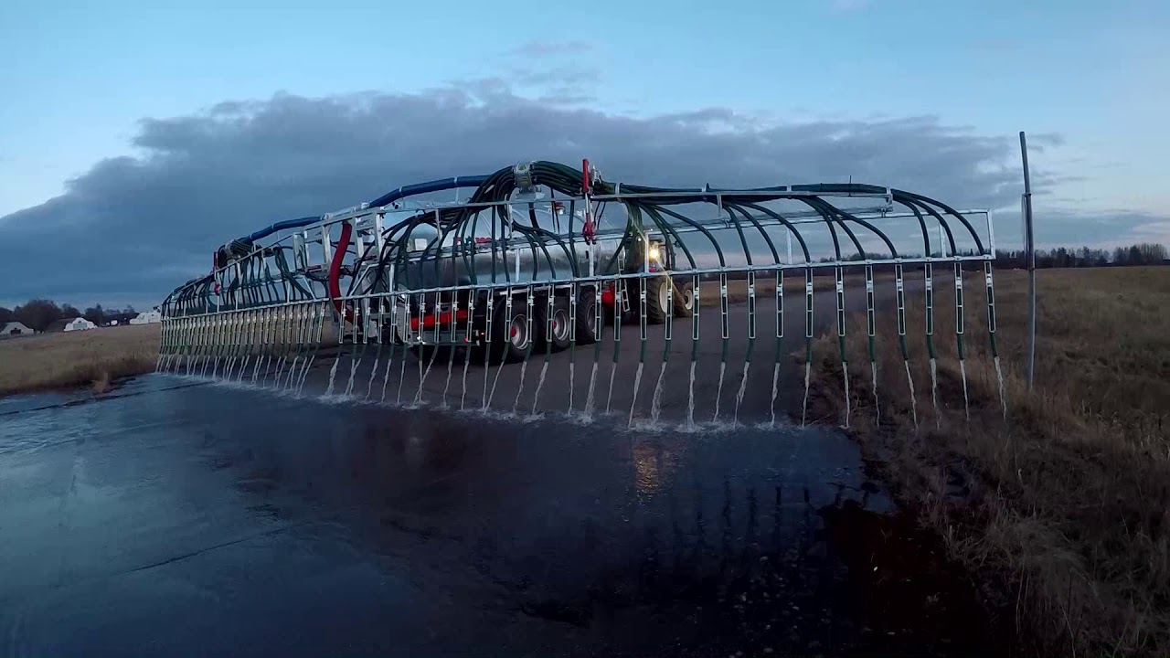 Największy wóz asenizacyjny 30 000 l - POMOT Chojna. The largest slurry tanker of 30 000 l