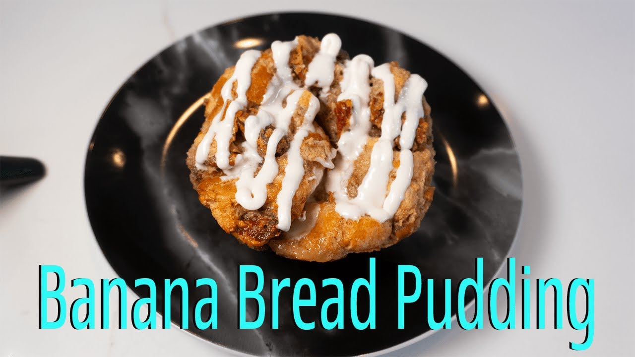 How To Make Bread Pudding (Scratch Banana Recipe)