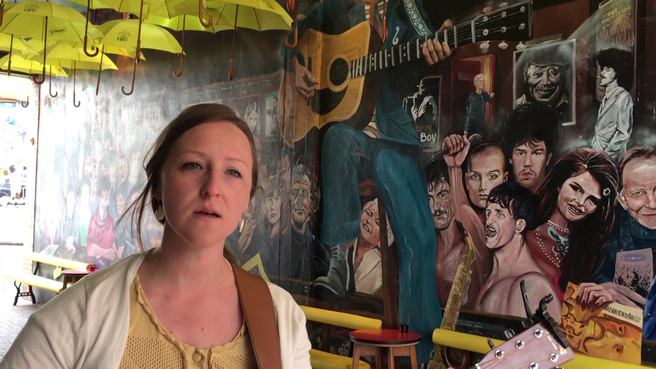 BELFAST LIVE SESSIONS - Jewel - Long Slow Slide - Courtyard Mural Commercial Court Belfast