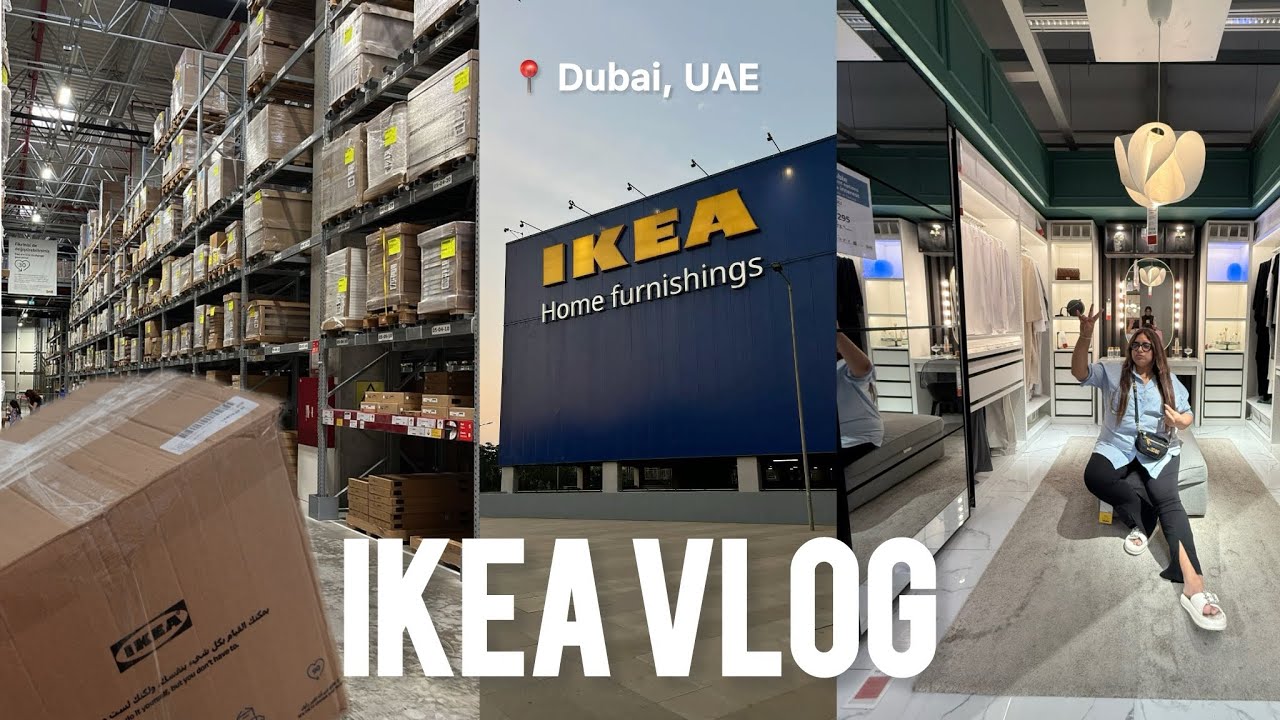 Spend a day in IKEA with me 🛒 📦 | Dubai 📍 