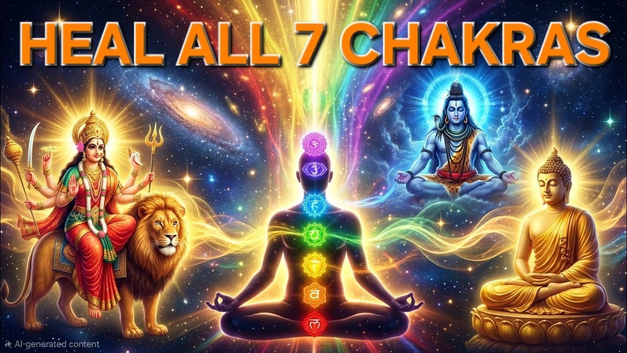 Heal All 7 Chakras | Anxiety, Fear & Negative Thoughts Release #chakra #health 