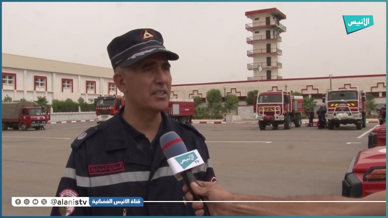 سطيف: مديرية الحماية المدنية تنصب الرتل المتنقل الخاص بمكافحة حرائق الغابات