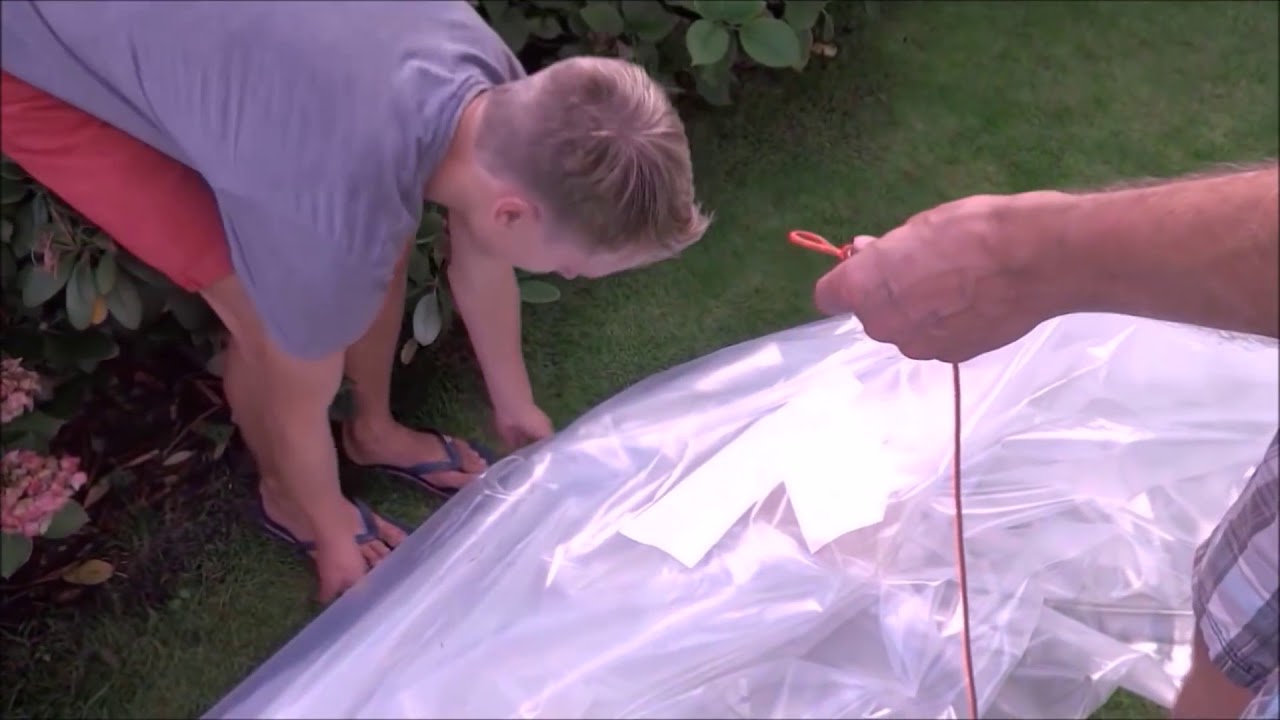 Installationsvideo SunnyTent Rund Größe M und L