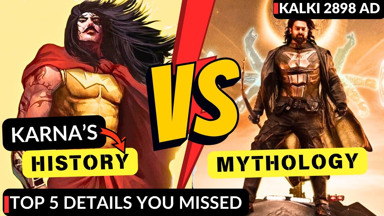 Top 5 Details You Missed In KALKI 2898 AD | History vs Mythology | Origin Of Mahabharat | Prabhas
