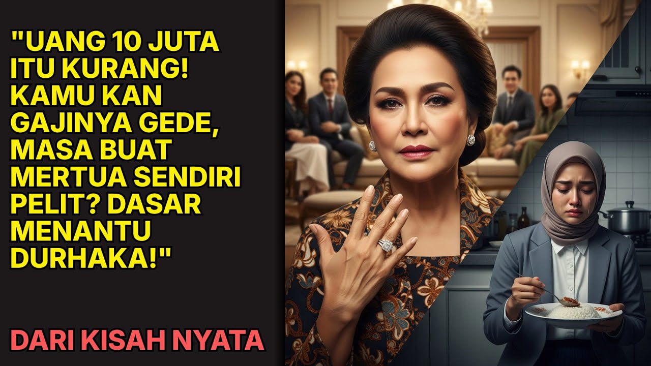 Mertua Minta JATAH DAPUR 10 JUTA Buat ARISAN BERLIAN, Menantu Murka STOP Semua AKSES ATM!