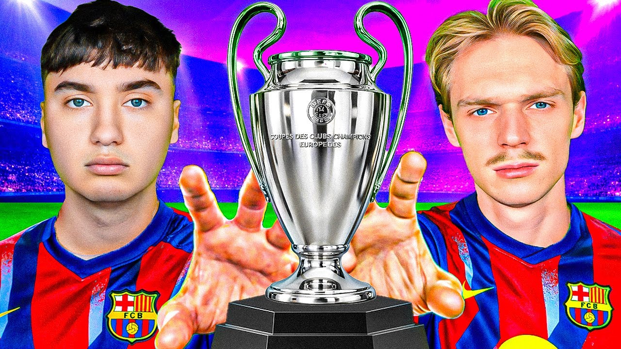 Race to Win UCL with FC Barcelona..
