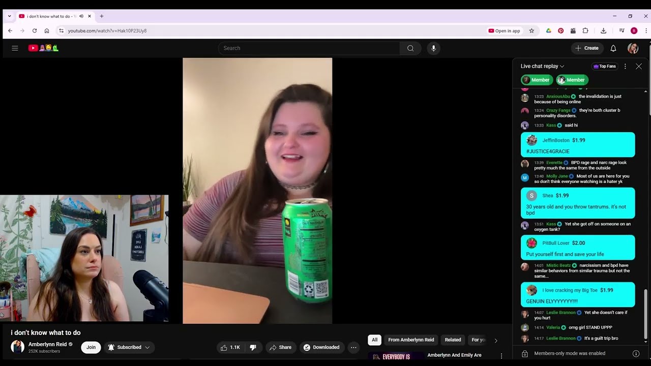 AMBER IS BACK WITH EMILY? | Amberlynn Reid Livestream Reaction