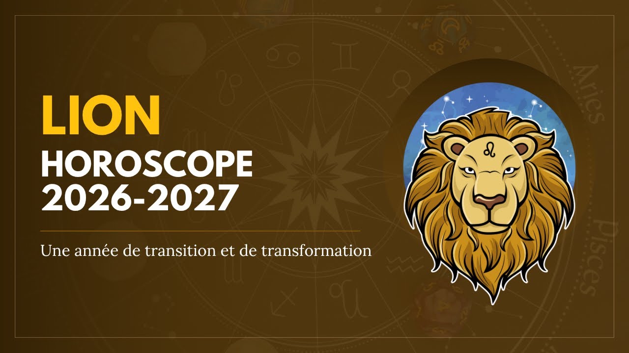 Horoscope Lion 2026: Découvre ce que 2026 vous réserve!