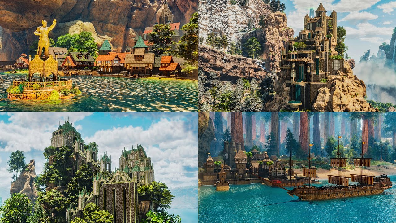I Organized a Medieval Build Challenge in ARK: Survival Ascended!