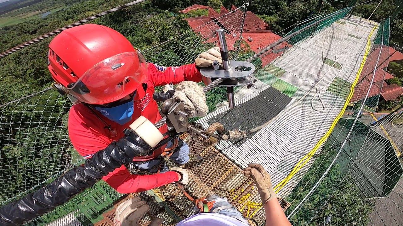 Zipline #6 at Sky Trek Arenal
