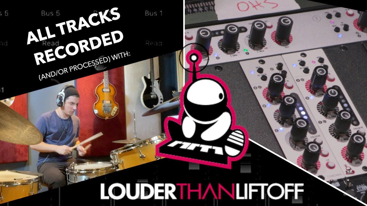 Recording a Song w/ Louder Than Liftoff (Mic Pres & Colour Modules)