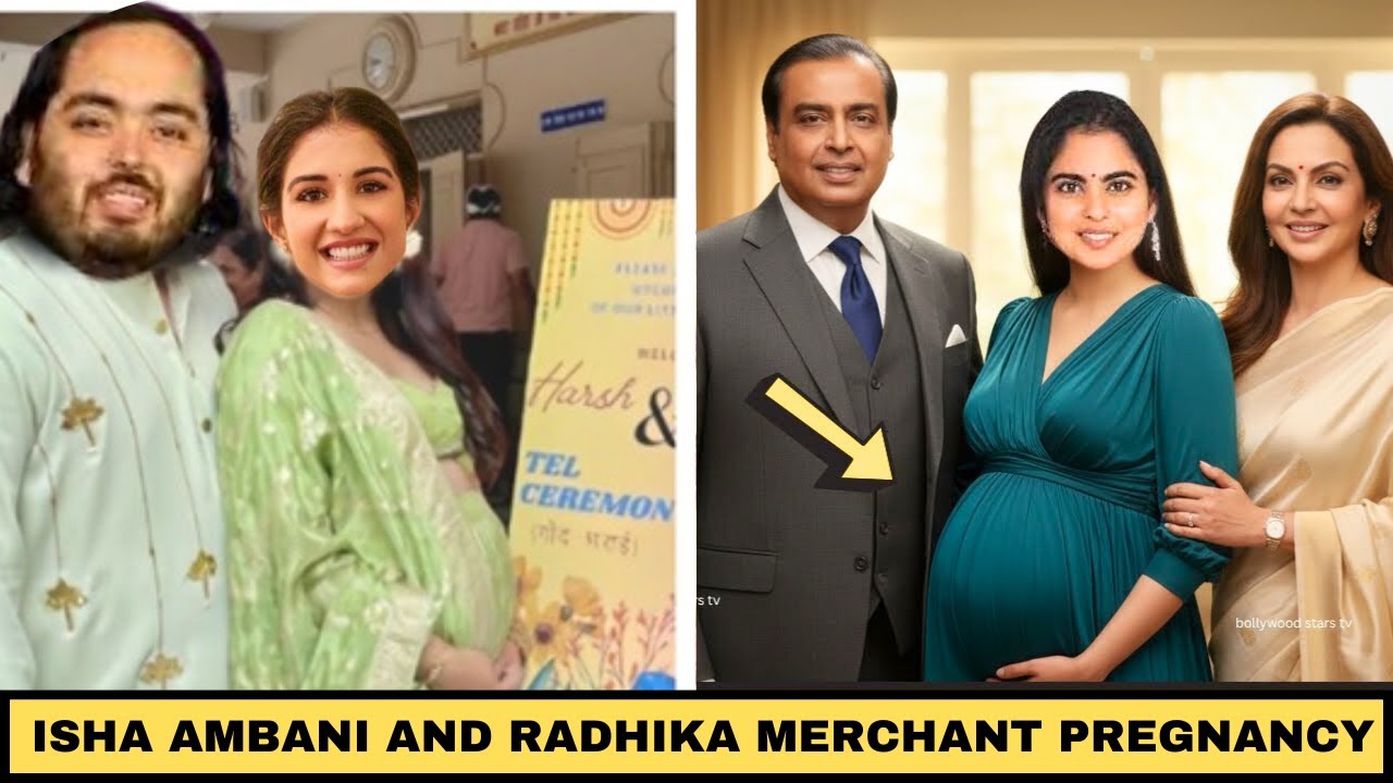 Mukesh Ambani Daughter Isha Ambani And Daughter In Law Radhika Merchant Announced Pregnancy