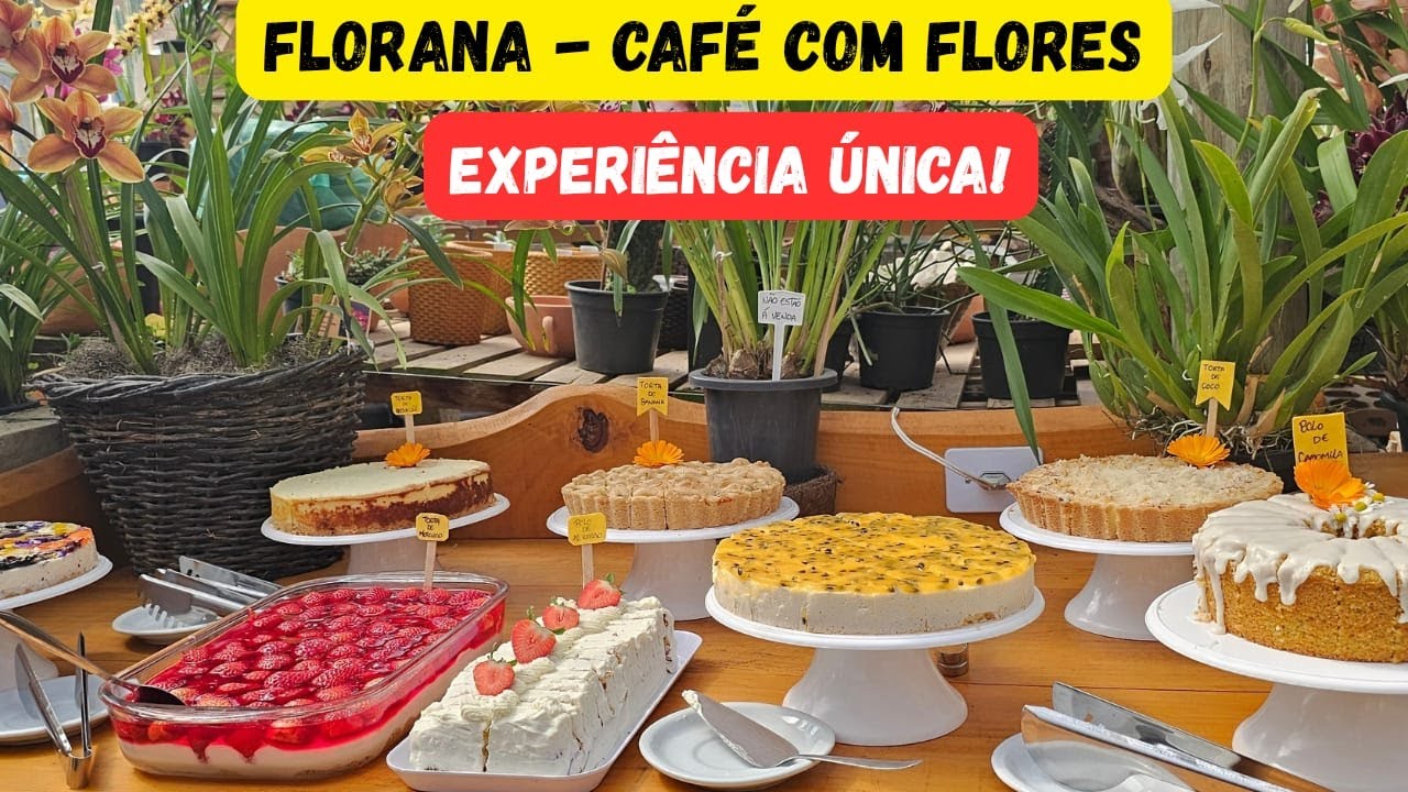 Florana Café com Flores - São José dos Pinhais- sabores e aromas.