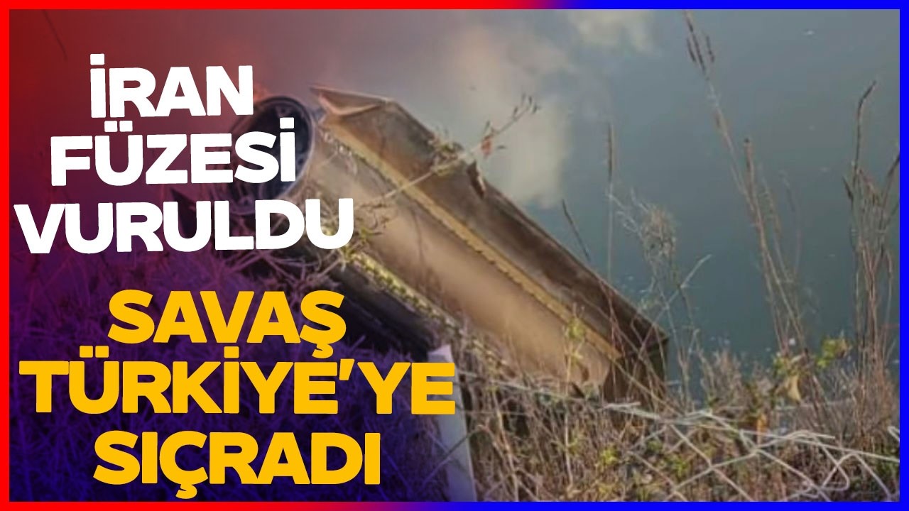 SAVAŞ TÜRKİYEYE SIÇRADI! İran Füzesi Türkiye'de Vuruldu! Hedef İncirlik mi?
