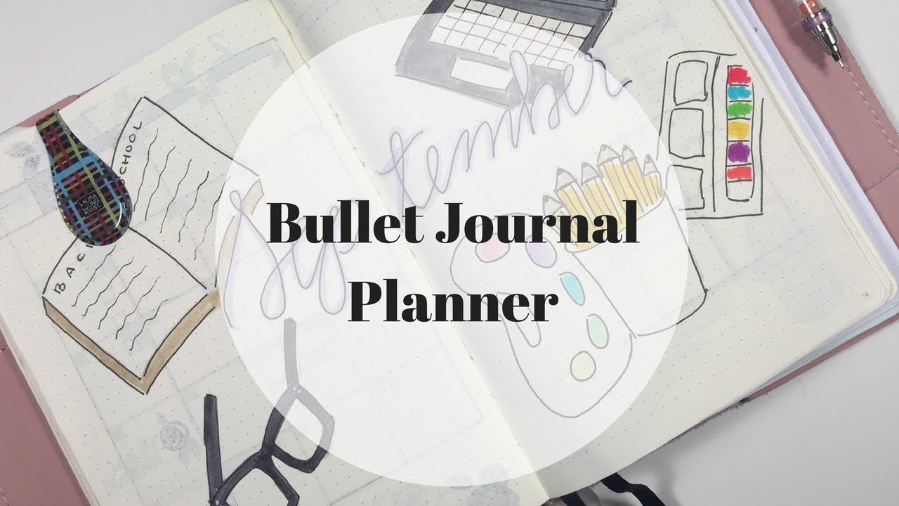 BULLET JOURNAL PLANNER - Walk thru