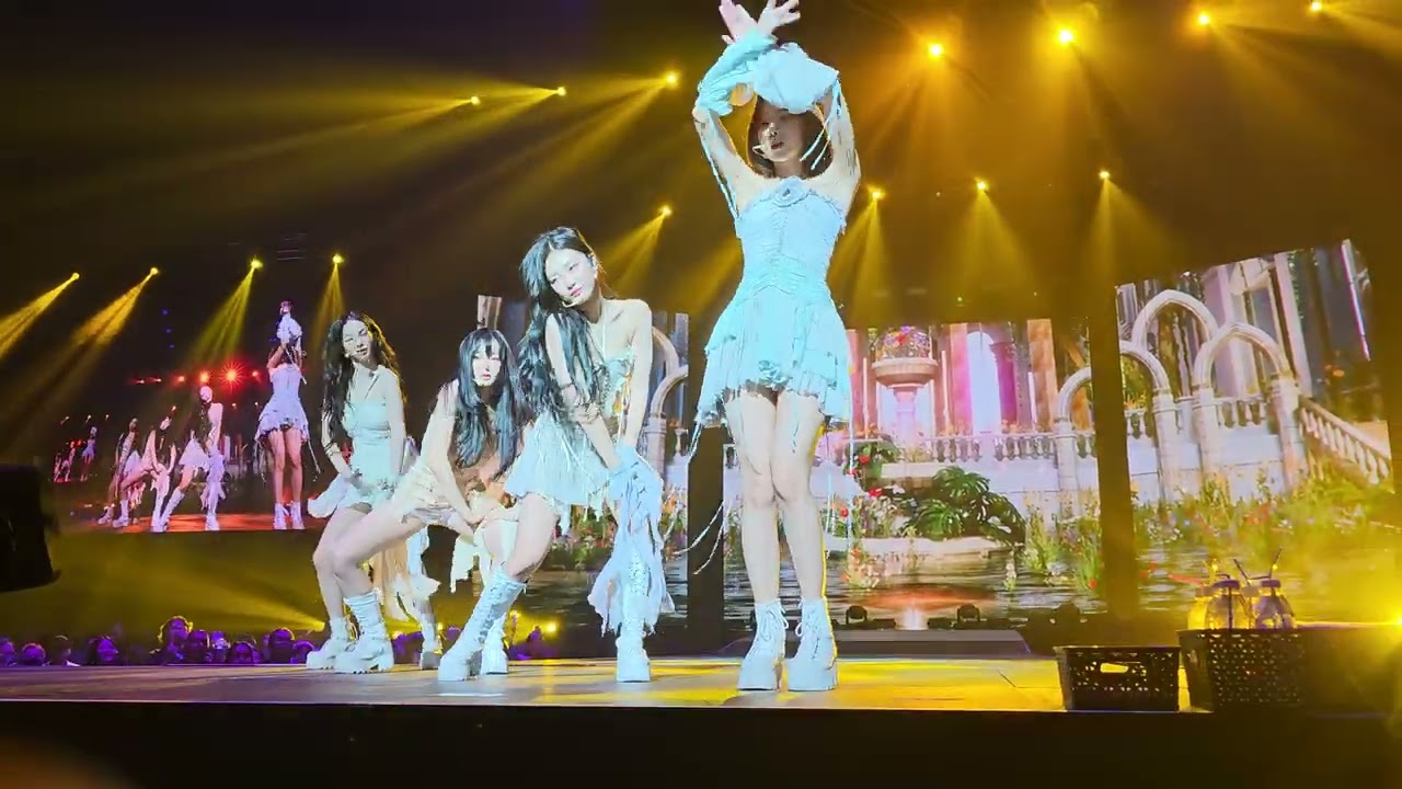 4K60 AESPA Dreams Come True Performance Front Row FANCAM LIVE TOUR 2023 SYNK HYPER LINE in LA 230813
