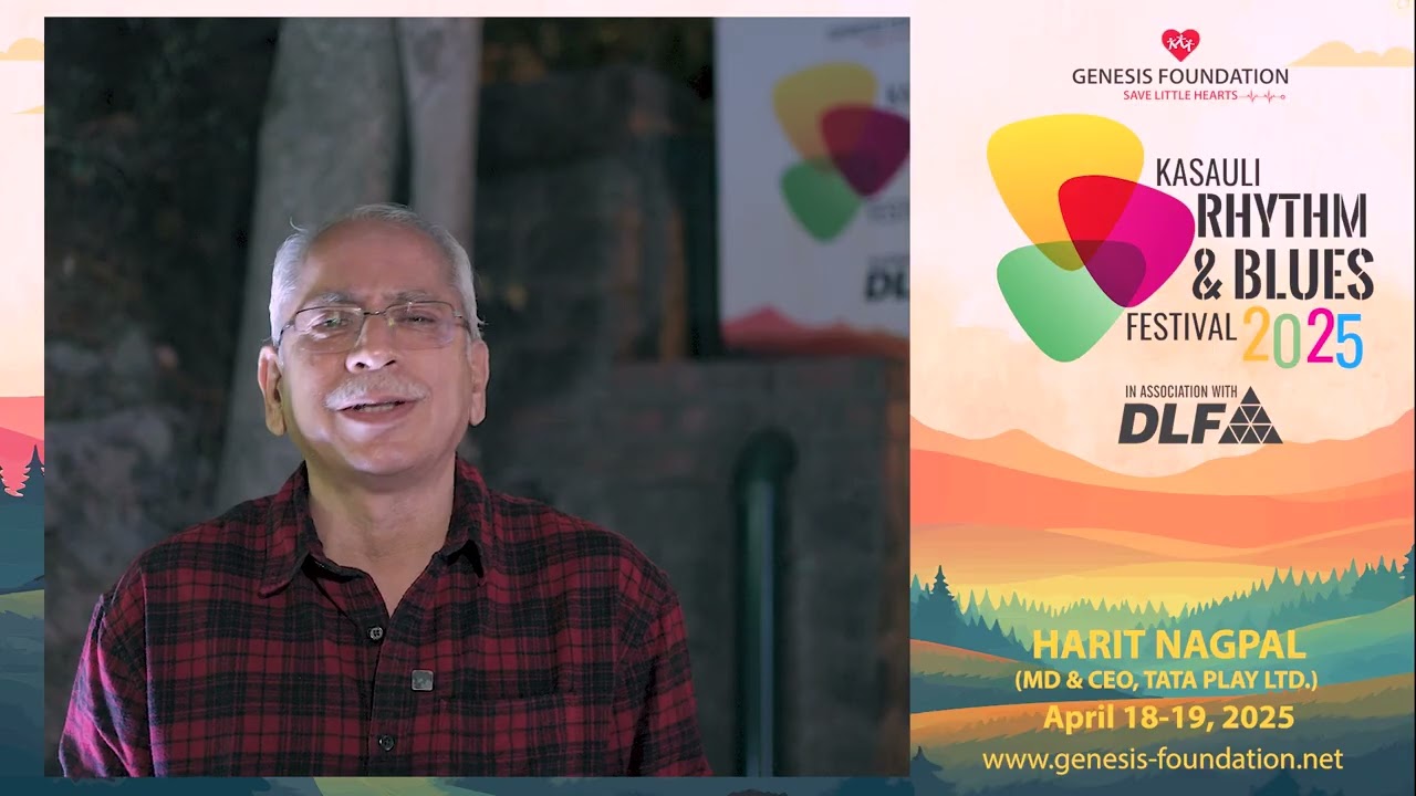 Mr. Harit Nagpal (MD & CEO, Tata Play Ltd.) on the Impact of Kasauli Rhythm & Blues Festival 2025