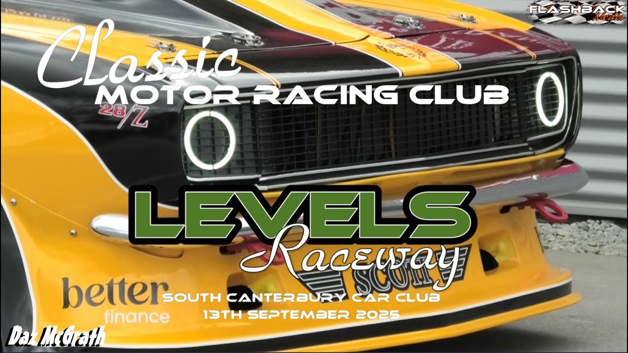 Classic Motor Racing Club NZ, Levels Raceway 2025