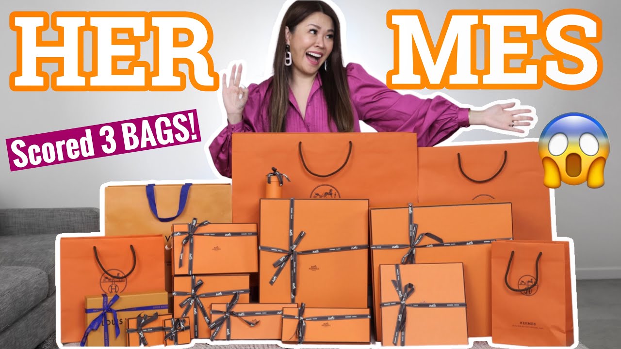 OMG! MEGA HERMES HAUL 😱 Scored 3 BAGS! BIRKIN or KELLY or Both? Luxury Unboxing with prices!