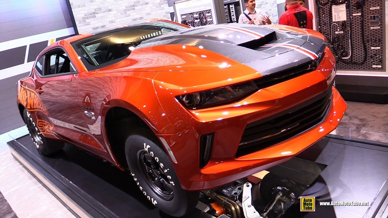 2018 Chevrolet Copo Camaro Hot Wheels 50th Anniv Edition Concept - Walkaround - 2017 SEMA Las Vegas