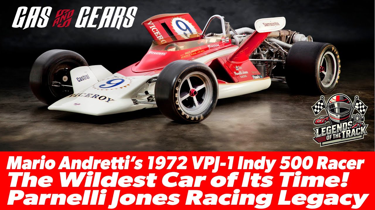 Гоночный автомобиль Марио Андретти на Indy 500 1972 года: самый безумный автомобиль своего времен...