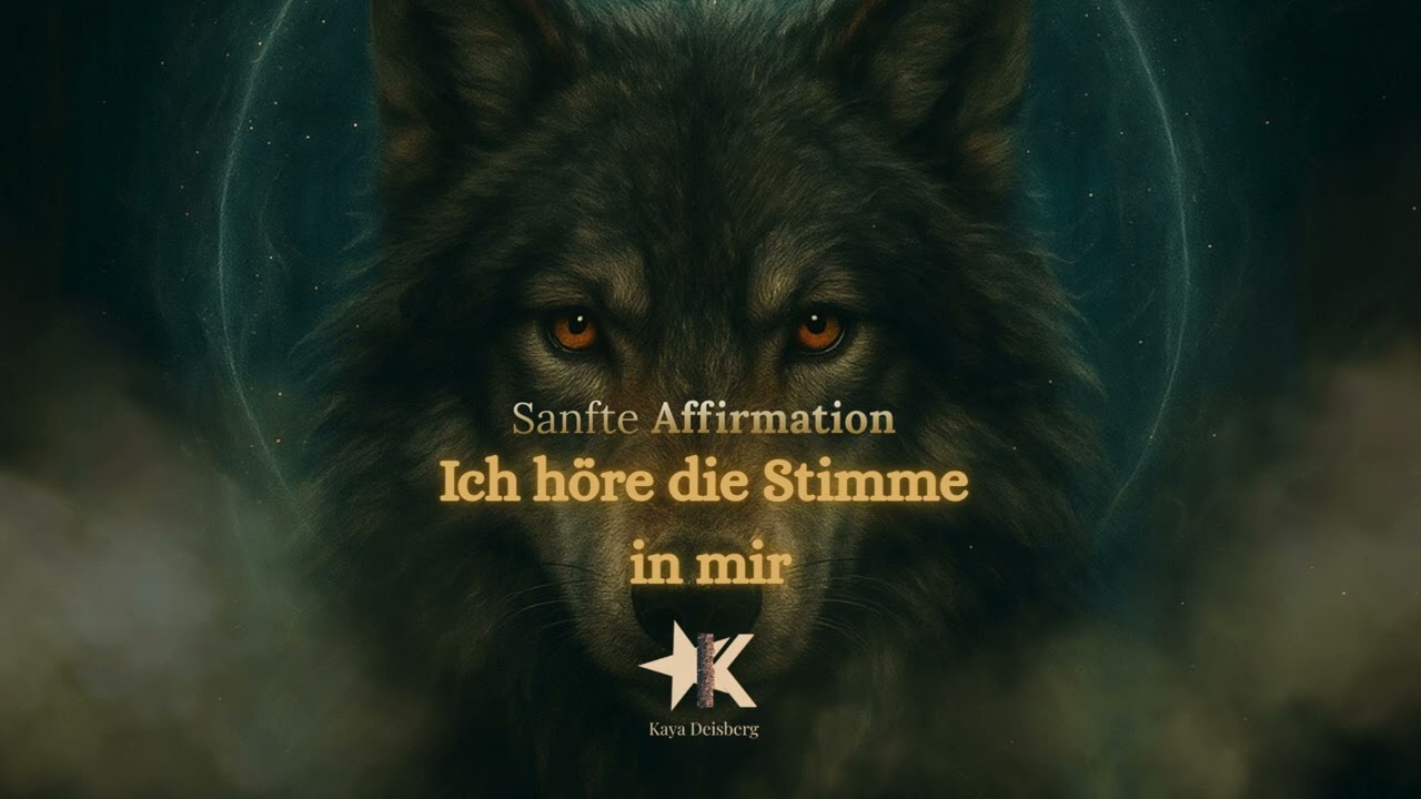 Ich h&ouml;re die Stimme in mir l Sanfte Krafttier Wolf Affirmation l Kaya Deisberg