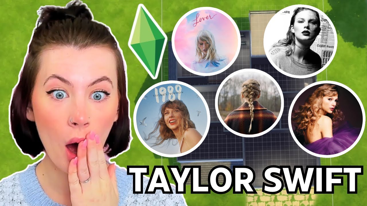 Every Room is a Different TAYLOR SWIFT ERA in the Sims 4