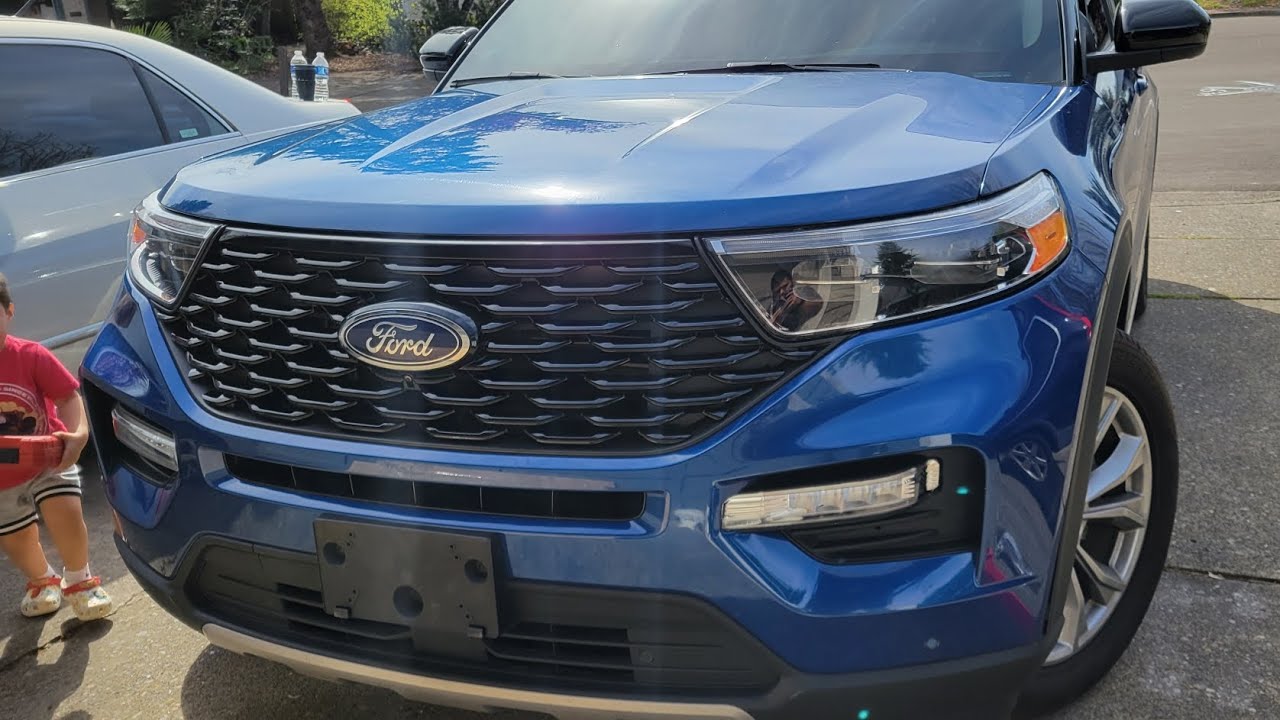 2020-2022 Ford Explorer Grille removal