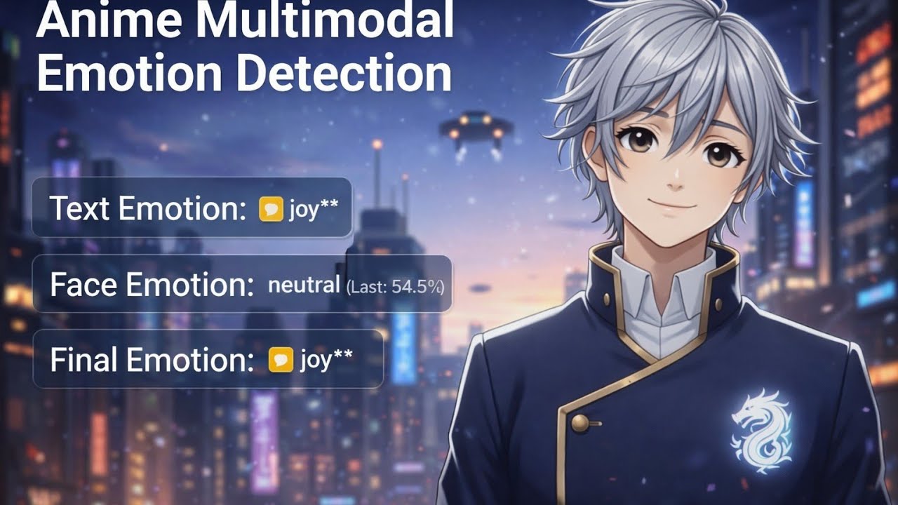 Anime Multimodel emotion detection
