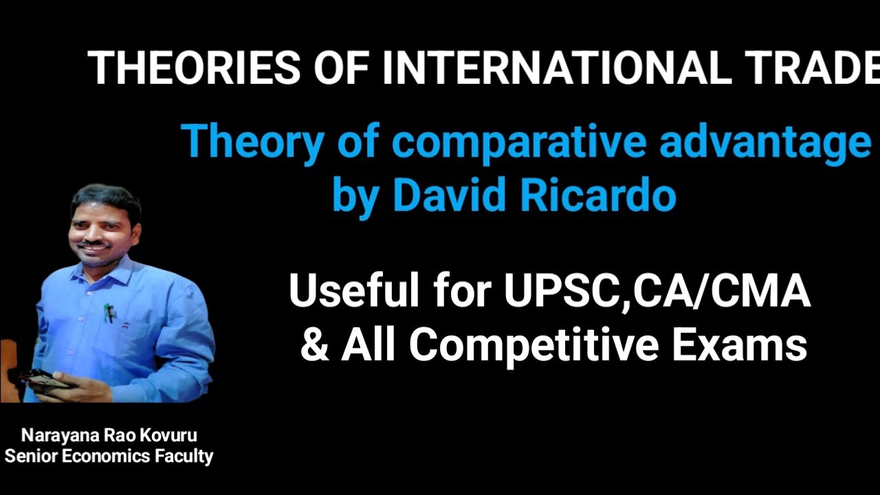 THEORY OF COMPARATIVE ADVANTAGE 