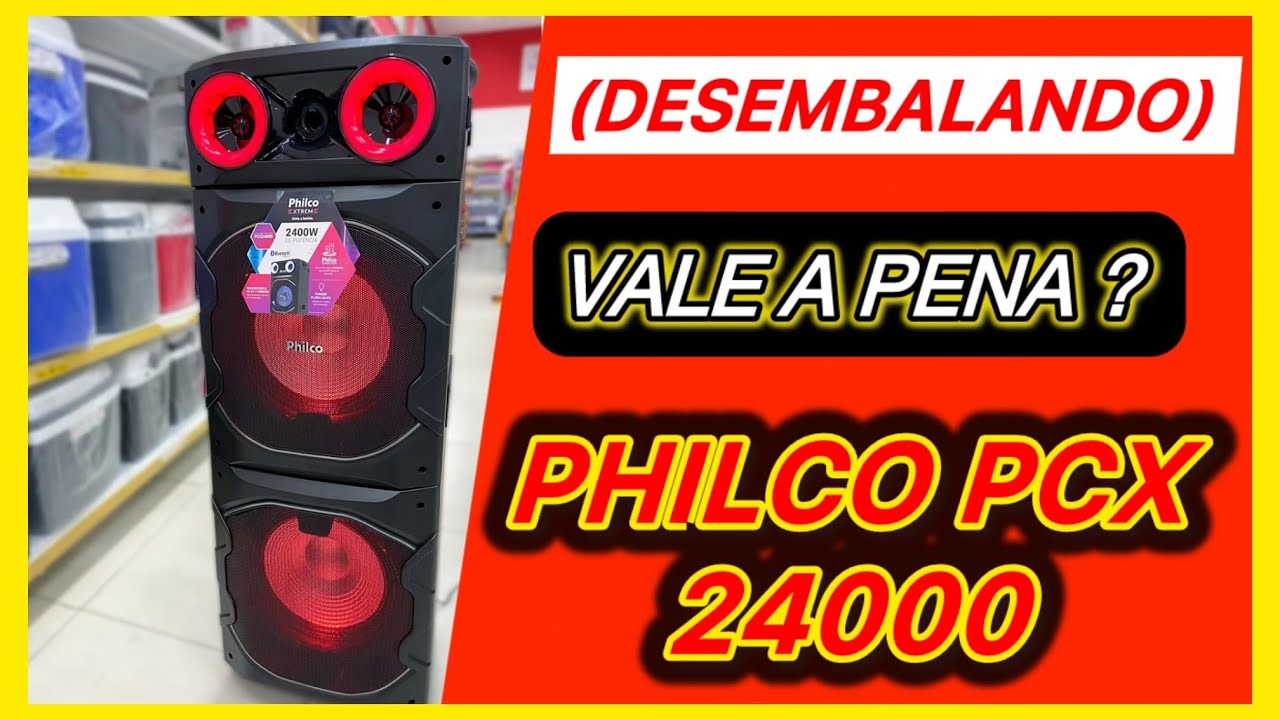 Torre de som Philco pcx 24000 TUDO QUE VOCÊ PRECISA SABER ANTES DE COMPRAR ESSA TORRE DE SOM
