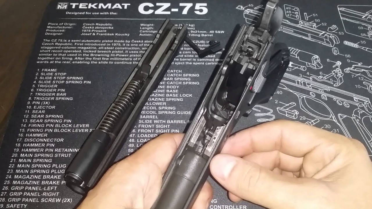 CZ 97 B Review and Field Strip
