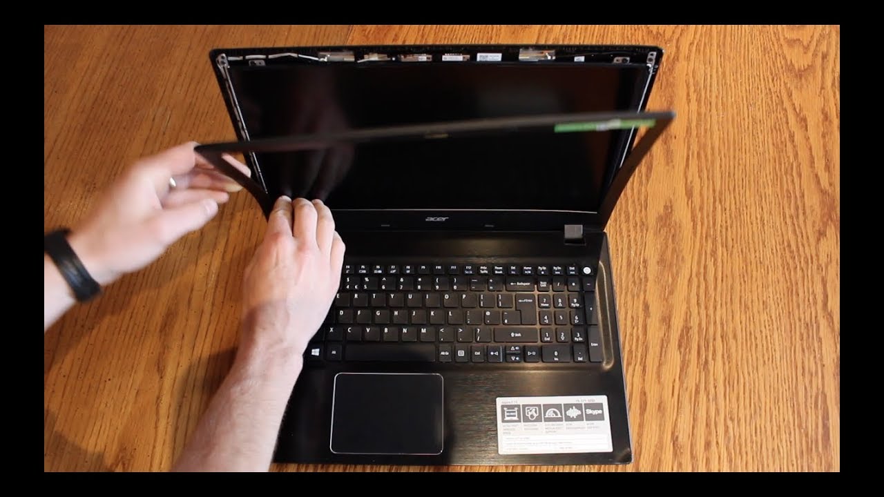 Как заменить ЖК-экран на ноутбуке Acer Aspire