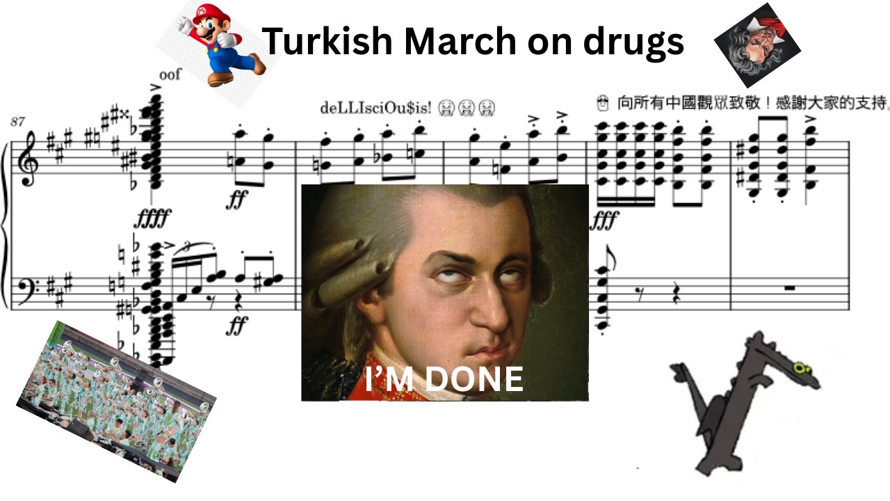 Rondo alla Turk but it's wrong fo' all the Turks*(500 subscriber special)*
