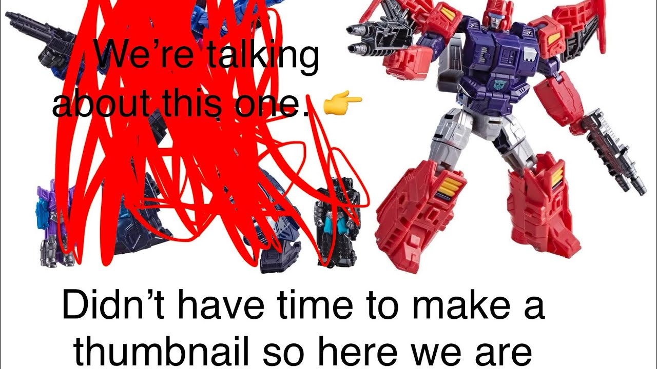 This dudes head turns into another dude. #transformers age of the primes Wrecker Topspin review.
